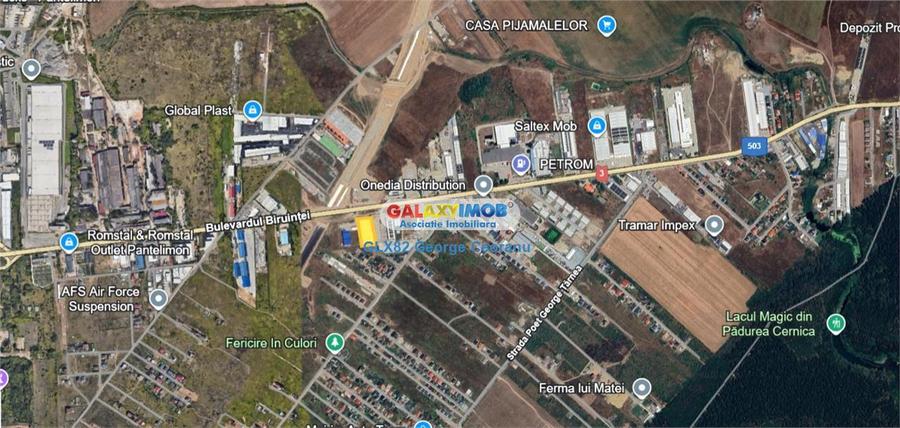Inchiriere teren 4500mp Blvd Biruintei Pantelimon DN3- A0 - 3