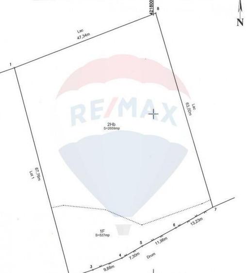 Teren intravilan 527 mp | iesire la lac | cadastrat - 3
