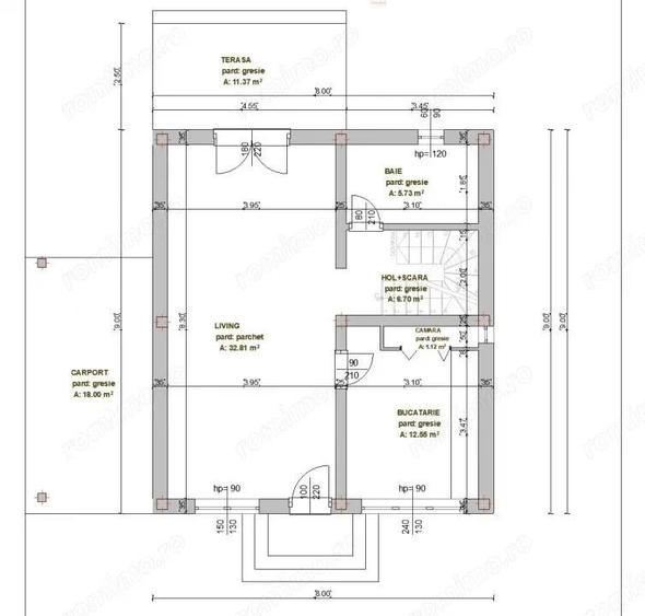 Casa 4 camere 130mp + 500mp teren zona - 2