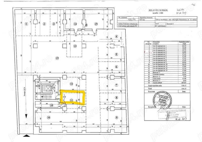 Cartier Francez, ap. 3 camere decomandate, et. 1 5, loc parcare, open space, zona nord, Cartier Fran - 8