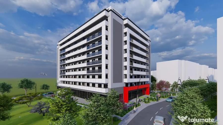 Apartament cu 3 camere semidecomandat în Nicolina