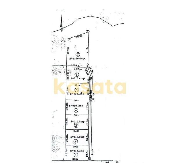 Teren de Vanzare 618 Mp. cu deschidere la strada Eugen B... - 1