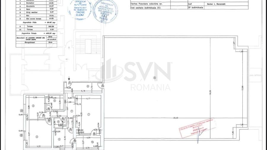 REA1022185 Apartament 3 camere - Aviatiei l Terasa 390 mp - 10