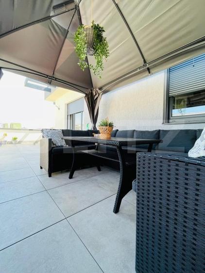 Penthouse LUX pe un singur nivel, cu 3 camere, 79 mp, decomandat, zona Tractorul - 11