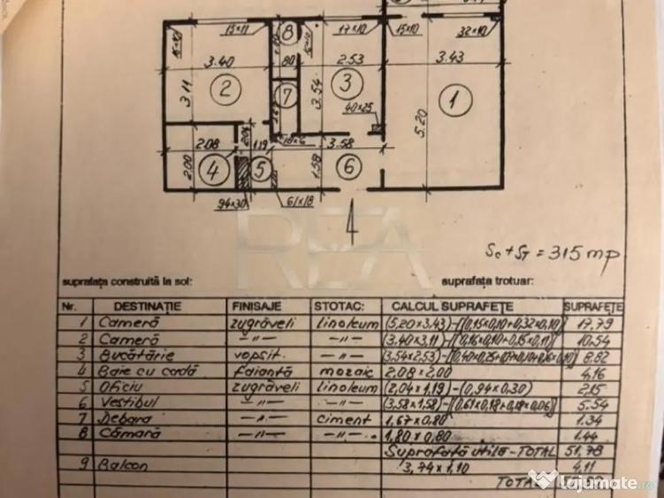 2 camere, 9/10, bloc M.A.P.N.-Drumul Taberei -Favorit - 1