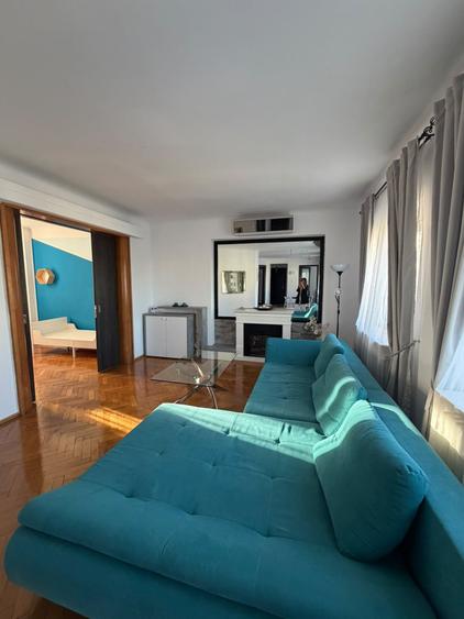 Apartament cu 4 camere circular, mobilat în Rosetti
