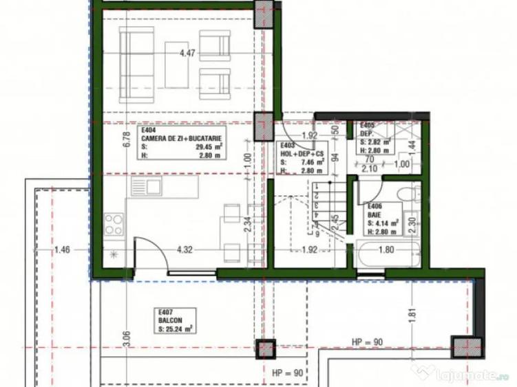 Apartament 4 camere tip duplex, Tomis Nord - 1