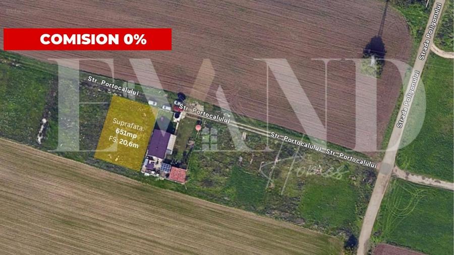 Comision 0% Teren intravilan 651 mp - Chisoda - 1