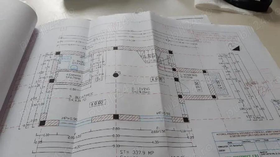 vand teren 337 metri catelu metrou pallady cu autorizatie si proiect - 11