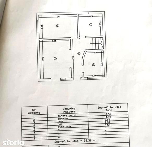 Casa 4 camere 120mp cu toate utilitatile, Lunca Cetatuii - 3