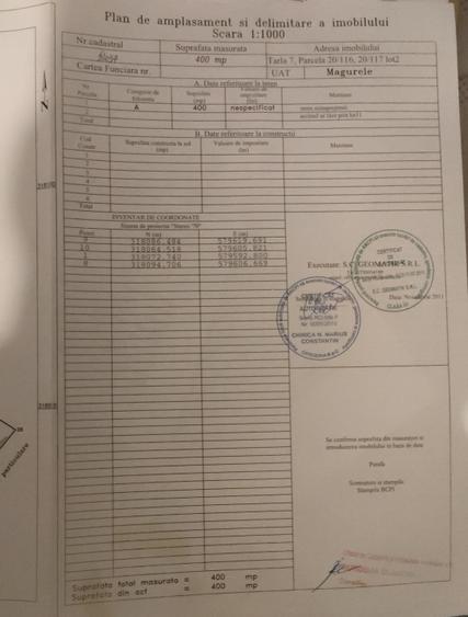 Teren intravilan 400 mp - 28000 euro! Magurele - 4