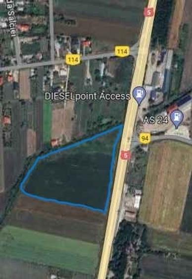 Teren  stradal DN5 Bucuresti -Giurgiu 34.800 mp - 1