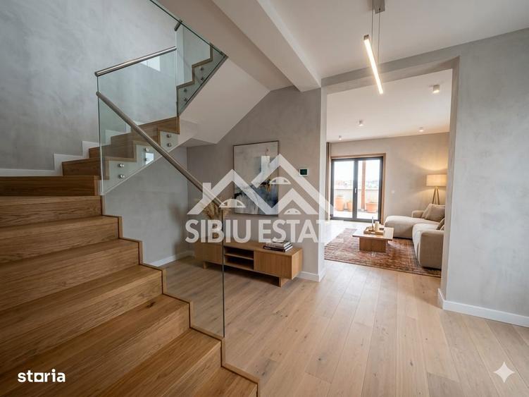 Casa 4 camere, 2 bai, curte si terasa Sibiu Calea Cisnadiei - 6