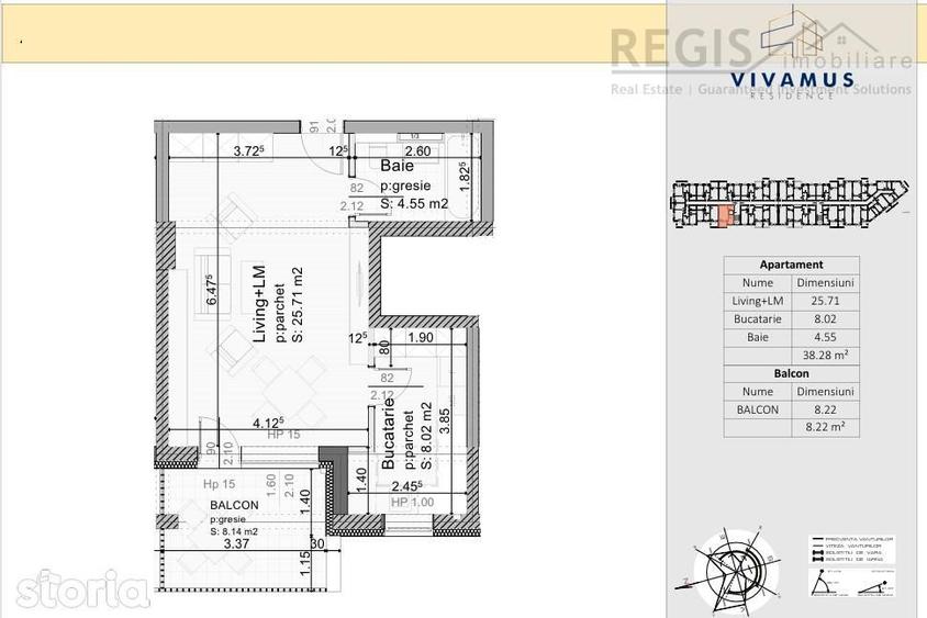 Garsoniera spatioasa in ansamblu rezidential VIVAMUS predare 2026 - 2
