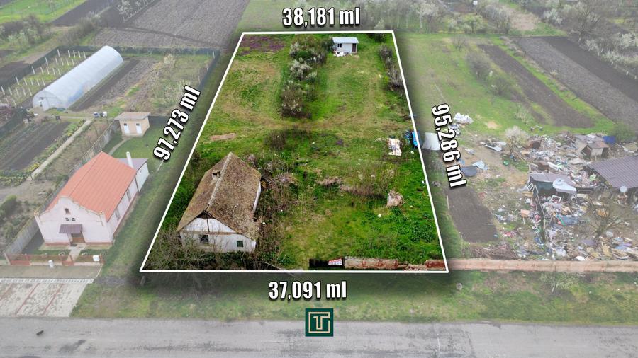 Teren intravilan 3.593 mp de vânzare în Parța - 1