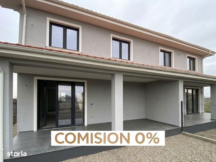 COMISION 0%, Duplex 4 Camere, 108 mp, 335 Teren, La Bariera, SACALAZ - 1