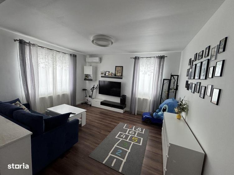 Casa PARTER - 3 camere MOBILATA - gata de mutat, comuna Berceni IF - 1