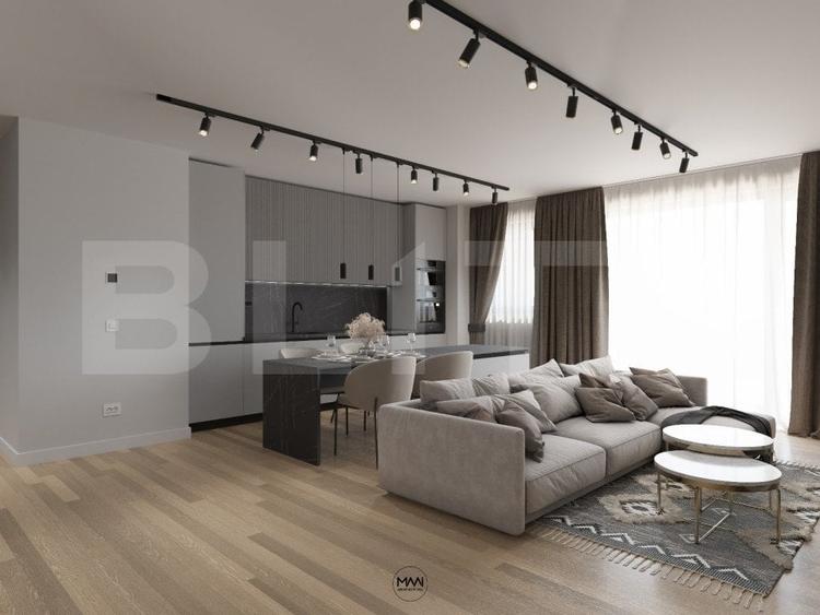 Apartament de vanzare, cu 3 camere, 70.5 mp, zona semicentrala - 2