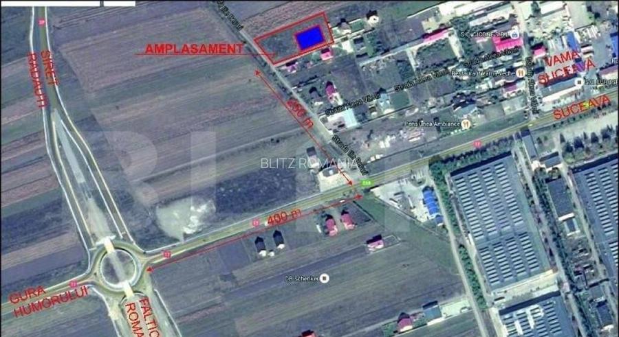 Teren cu autorizatie de constructie, 6500 mp teren, 1000 mp Teren cu autorizatie de constructie, 6500 mp teren, 1000 mp