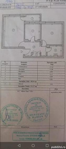 Apartament 2 camere , decomandat , zona Dacia - 1