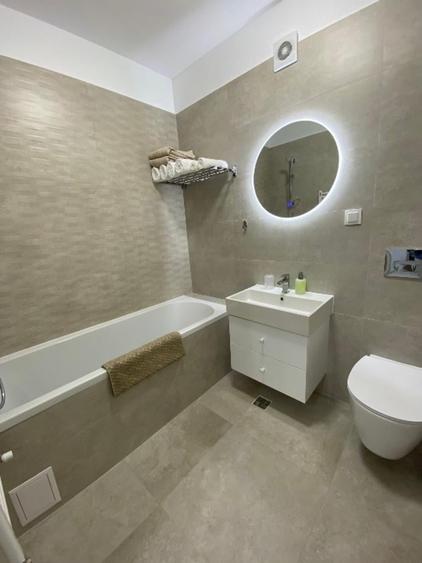 Apartament 2 camere complet mobilat, parcare, terasă –Mosaic Residence Tractorul - 9