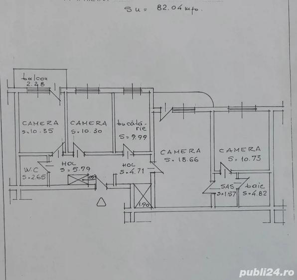 De vanzare apartament de 4 camere zona Rahova - 1
