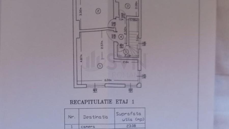 Casă individuală cu 5 camere cu Canalizare în Cotroceni