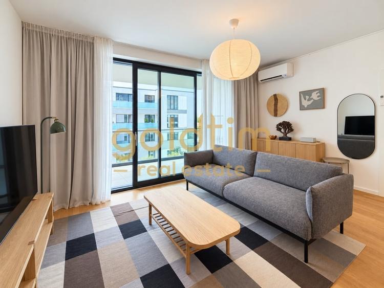 Apartament cu 2 camere decomandat, mobilat în Băneasa