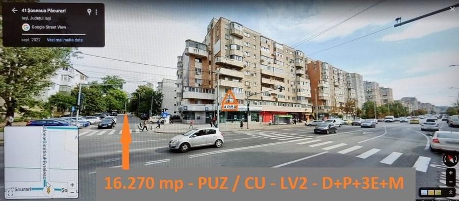 Teren Construcții intravilan de 16270 mp, în Păcurari