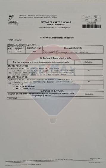 Teren intravilan 2944 mp Rubinului/Bragadiru - 4