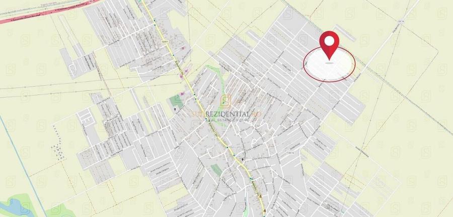 Lot de teren intravilan, 416 mp, deschidere 18.76 ml, Comuna Berceni - 2