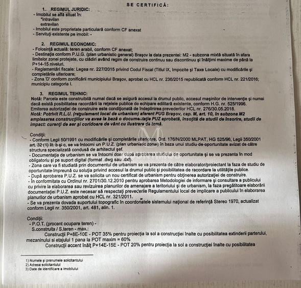 Teren intravilan, suprafata 2811 mp, zona Tractorul, str. N. Labis - 1