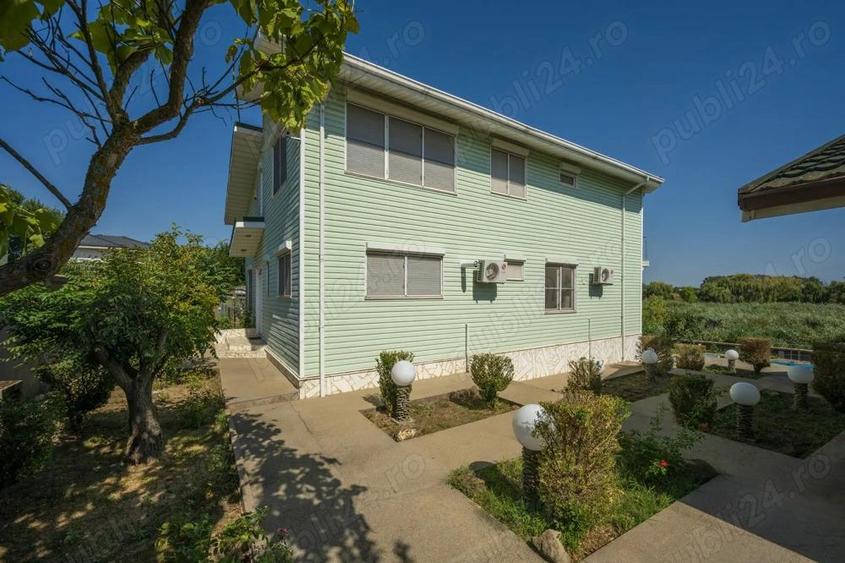 Corbeanca-Laguna Albastra, refugiu exclusivist la lac, vila cu piscina - 9