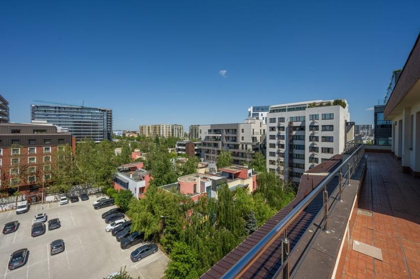 Penthouse spectaculos 5 camere, 482 mp, lift privat, Herastrau – Satul Francez - 51