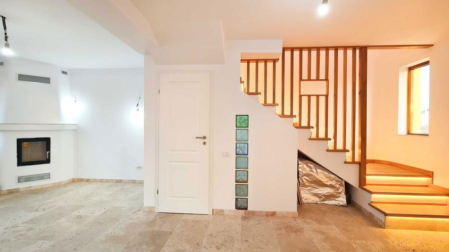 Casa noua, moderna, semineu, pompa de caldura, langa Bucuresti - 7