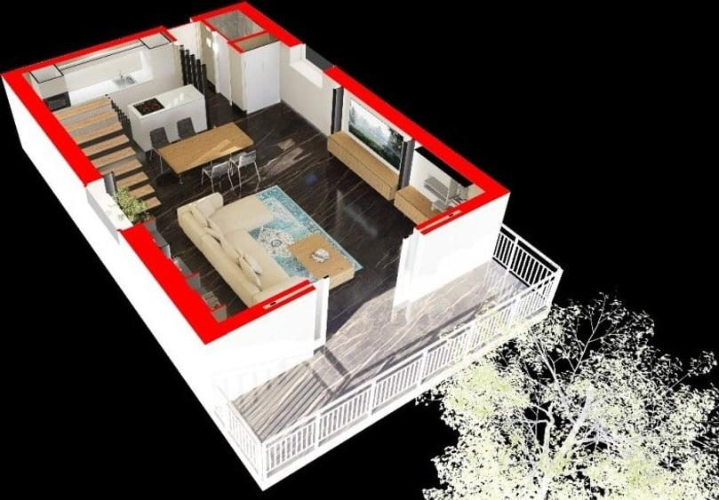 Apartament cu 5 camere în Aviatorilor