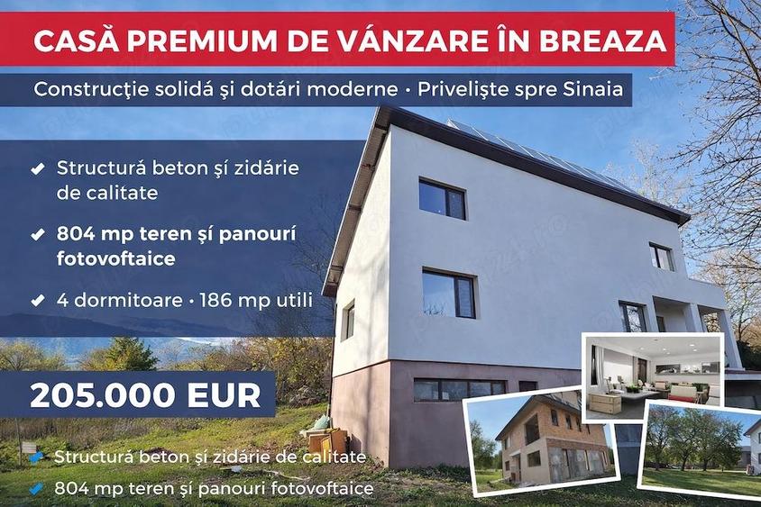 Casa Breaza construita ca la carte , acces facil , panorama deosebita - 2