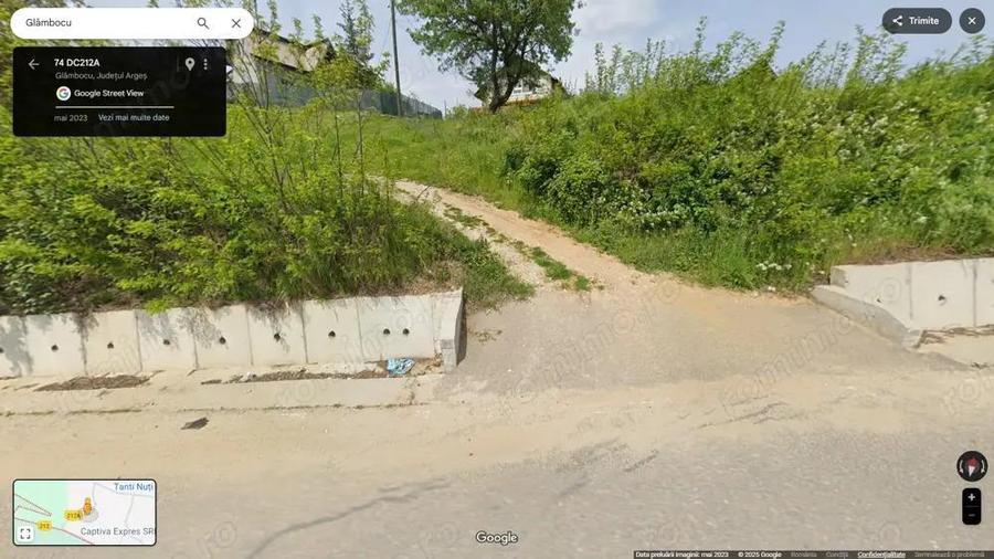Proprietar, vand 1.466 mp teren intravilan Glambocu- Bascov Arges - 2