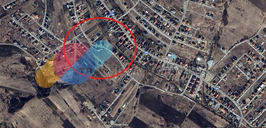 Teren de 700 mp cu PUZ aprobat – Chinteni - 2