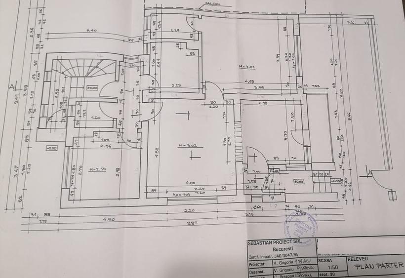 Ferdinand,S+P+E,zona protejata de vile,langa parc,strada cu spatiu verde,liniste - 14