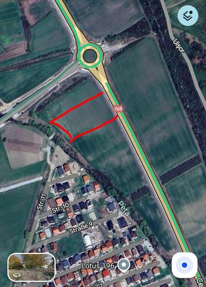 Vand 5800 mp teren intravilan centura Sanmartin - 1