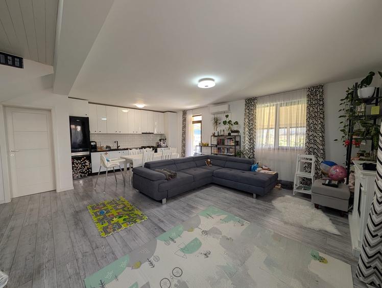 Oportunitate! Duplex mobilat, curte 344mp, terasa, zona RAR Gilau - 11