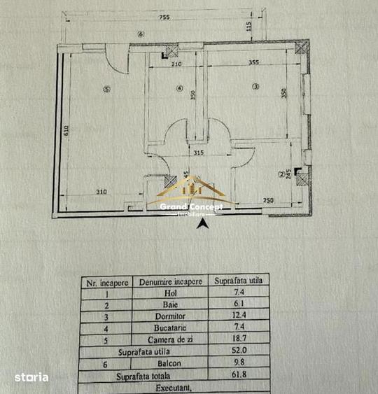 Apartament 2 camere, Pepinierei, 62 mp Pret 97.000 Euro Oferta 11550 - 4