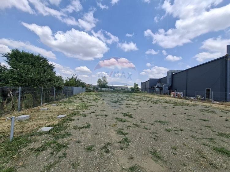 Teren logistic 907 mp de închiriat/ Aurel Vlaicu - 2