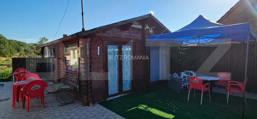 Doua unitati locative tip cabana - sat Pojoga, jud. Hunedoara - teren 1706 mp