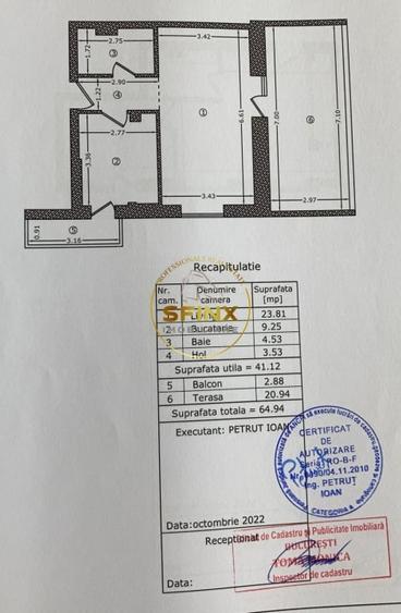 STUDIO DUBLU COCHET 65 mp, PRIMA INCHIRIERE - 21