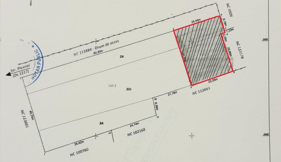 Snagov - Ghermanesti, 1000 mp, deschidere 25 ml, utilitati, liber - 4