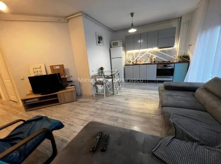 2 camere mobilat/utilat complet, zona Băneasa, parcare liberă, pet friendly
