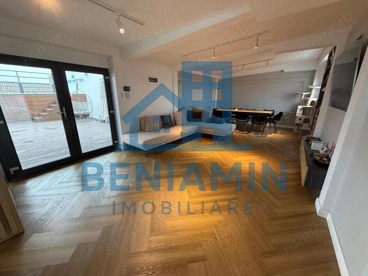 Penthouse cu piscina la etajul 11-Mobilat Lux-344mp-parcare-lift - 11