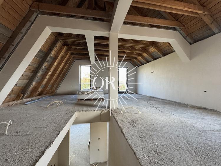 CASA CU CF 5 CAMERE DE VANZARE SEMIFINISATA | DAMBU ROTUND | TEREN 700 MP - 8